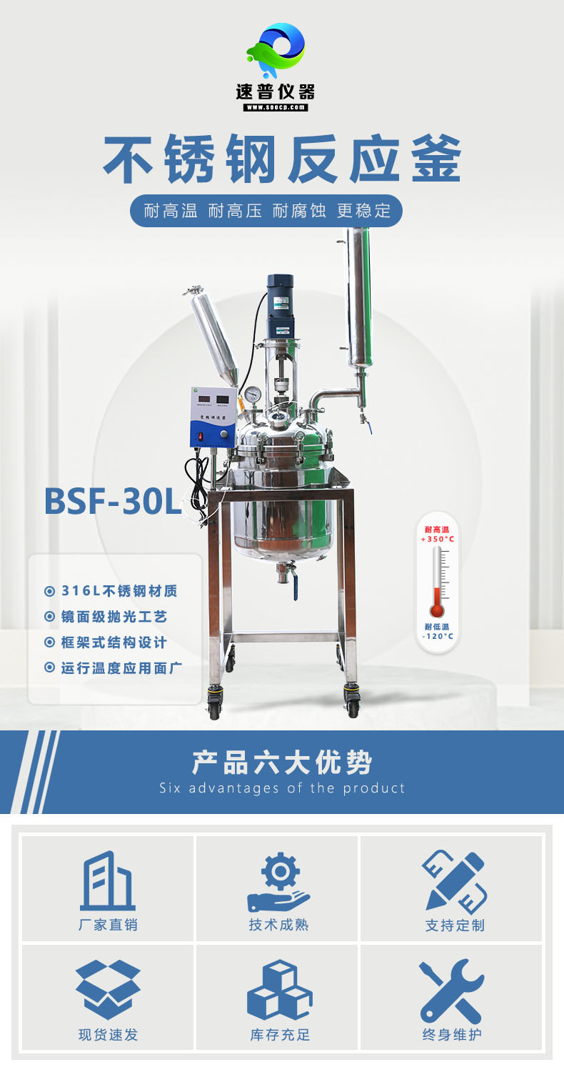 详情图2-常规不锈钢反应釜